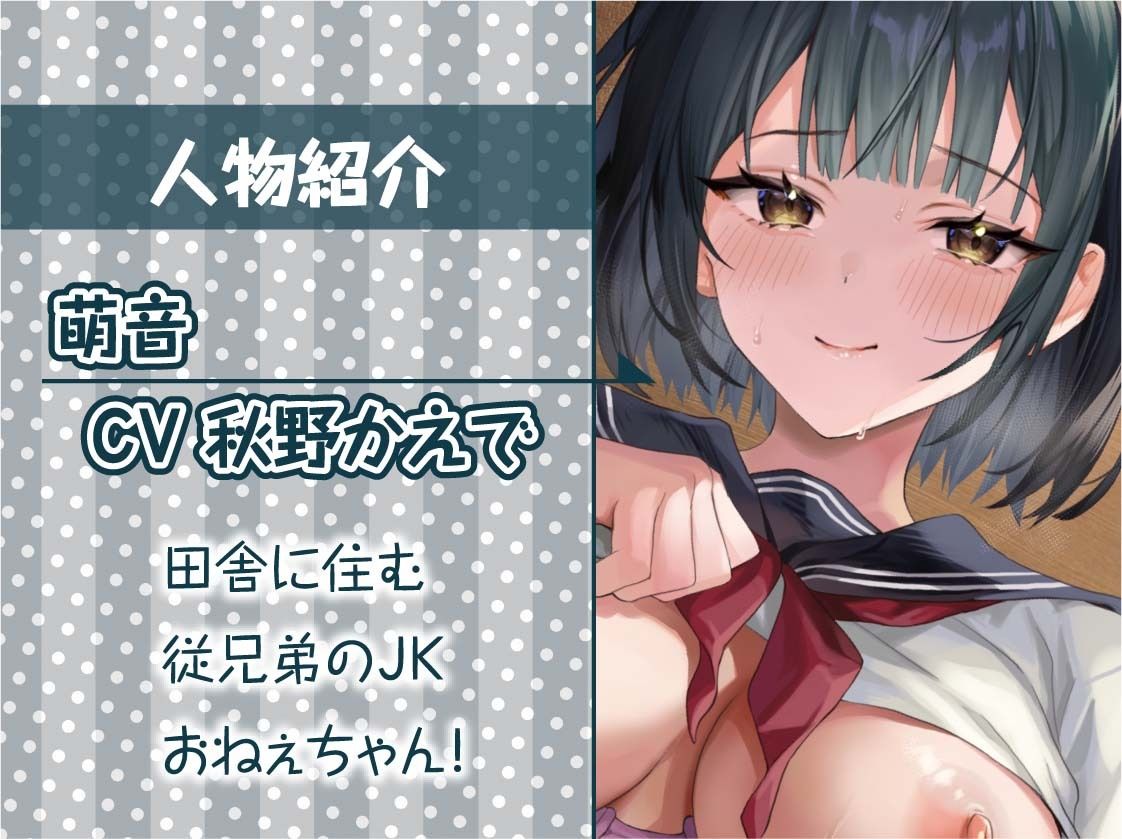 サンプル画像5:田舎のおねぇちゃんの家であまあま夏えっち【フォーリーサウンド】(テグラユウキ) [d_407404]