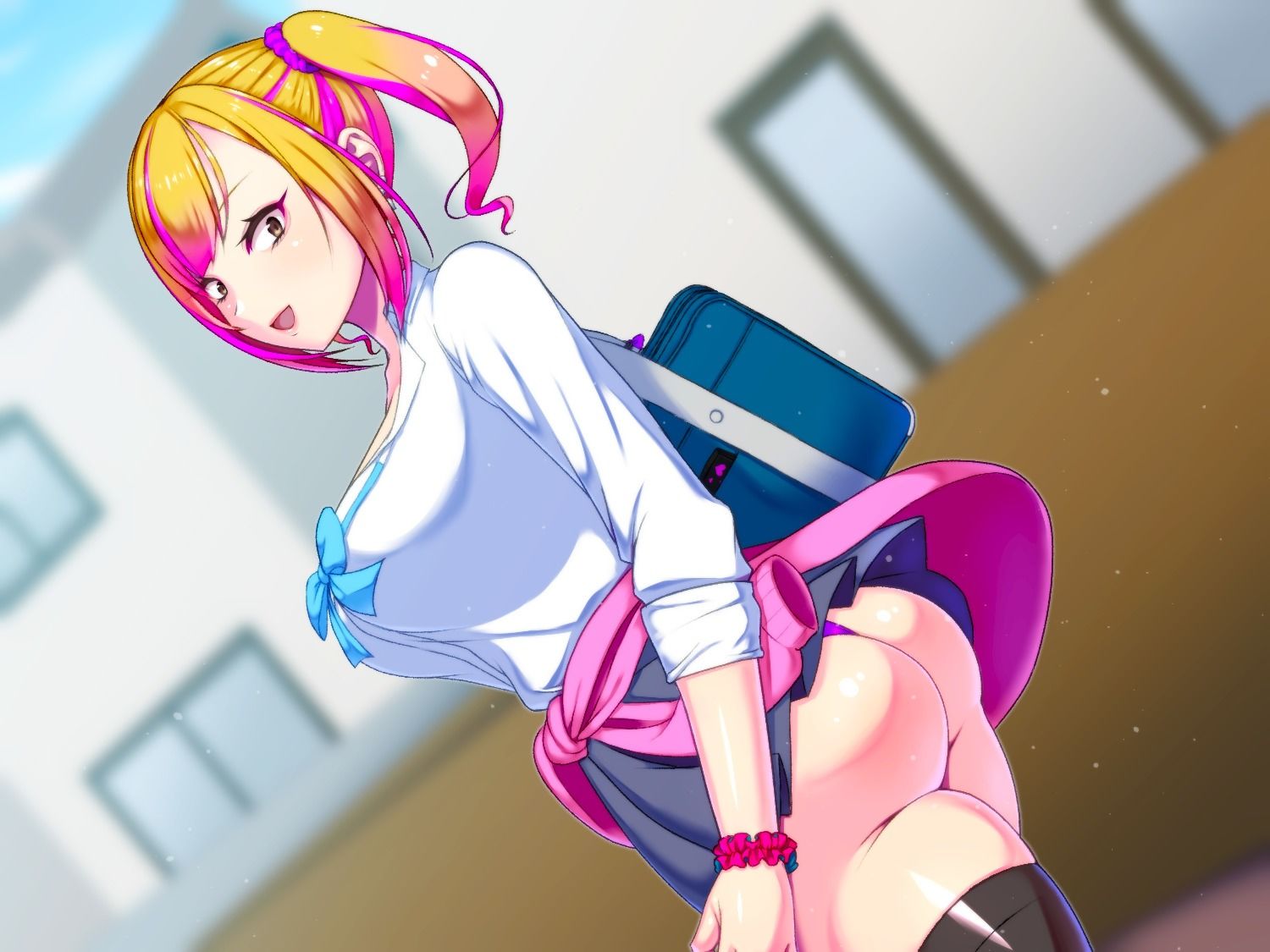 サンプル画像2:面倒見てあげるよ、おもらしクンw(おもらんど工房) [d_410661]