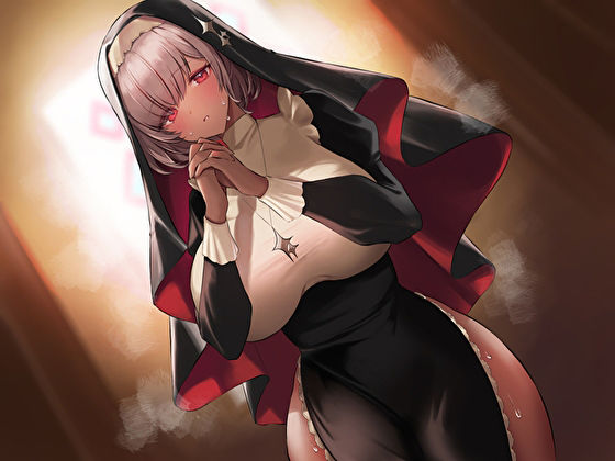 サンプル画像2:こっそりだらハメ搾精審問。どすけべダウナー褐色神官ちゃんと懺悔室で密着誘惑えっち【オホ声】(あまとろすいーつ) [d_411042]