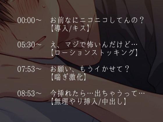 ヤダヤダ言いながらローションストッキングに付き合ってくれる彼氏〜イっても動きを止めなかったら喘ぎまくりました〜(CV:万千×シナリオ:咲夜)の画像2