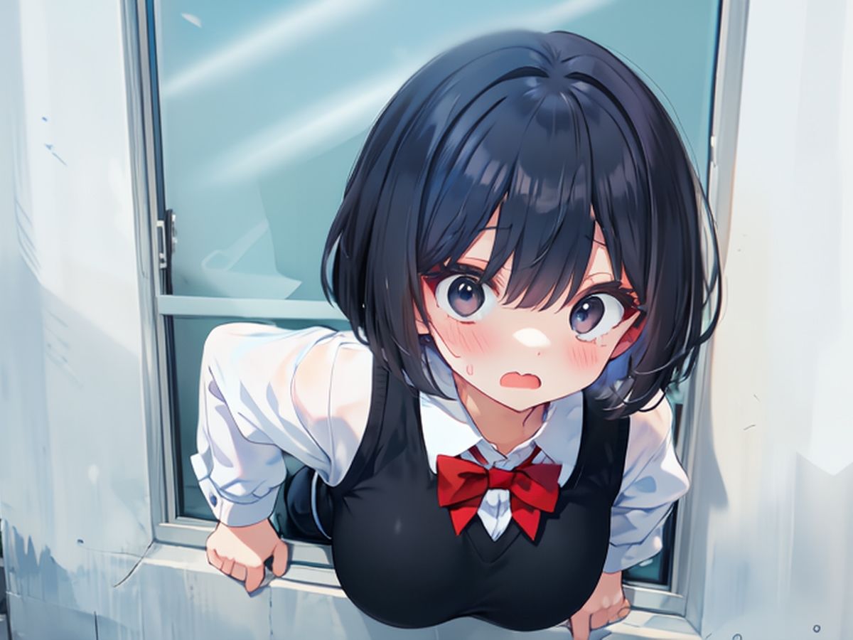 サンプル画像2:壁にハマった好きな子か？クラスメイトに犯●れているのを僕はたた？見ている事しかて？きなかった【壁尻ワールド】(壁尻ワールド) [d_416243]