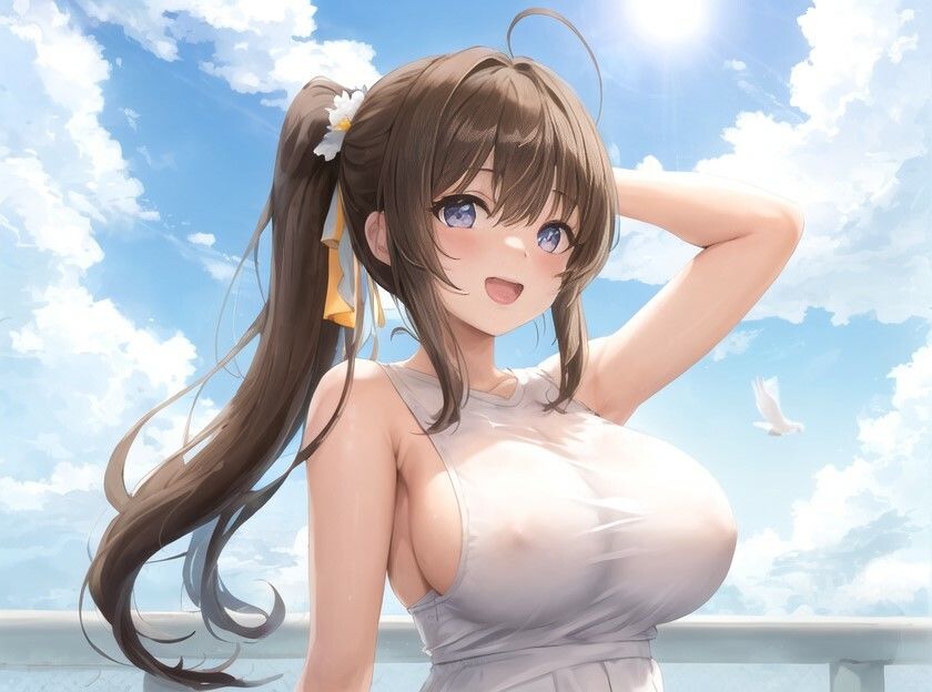 サンプル画像4:久しぶりに会った田舎の女友達のたわわに実ったオッパイを揉んだら一線超えちゃった話【爆乳/中出し/純愛】(ゆめねこキャンディ) [d_417306]