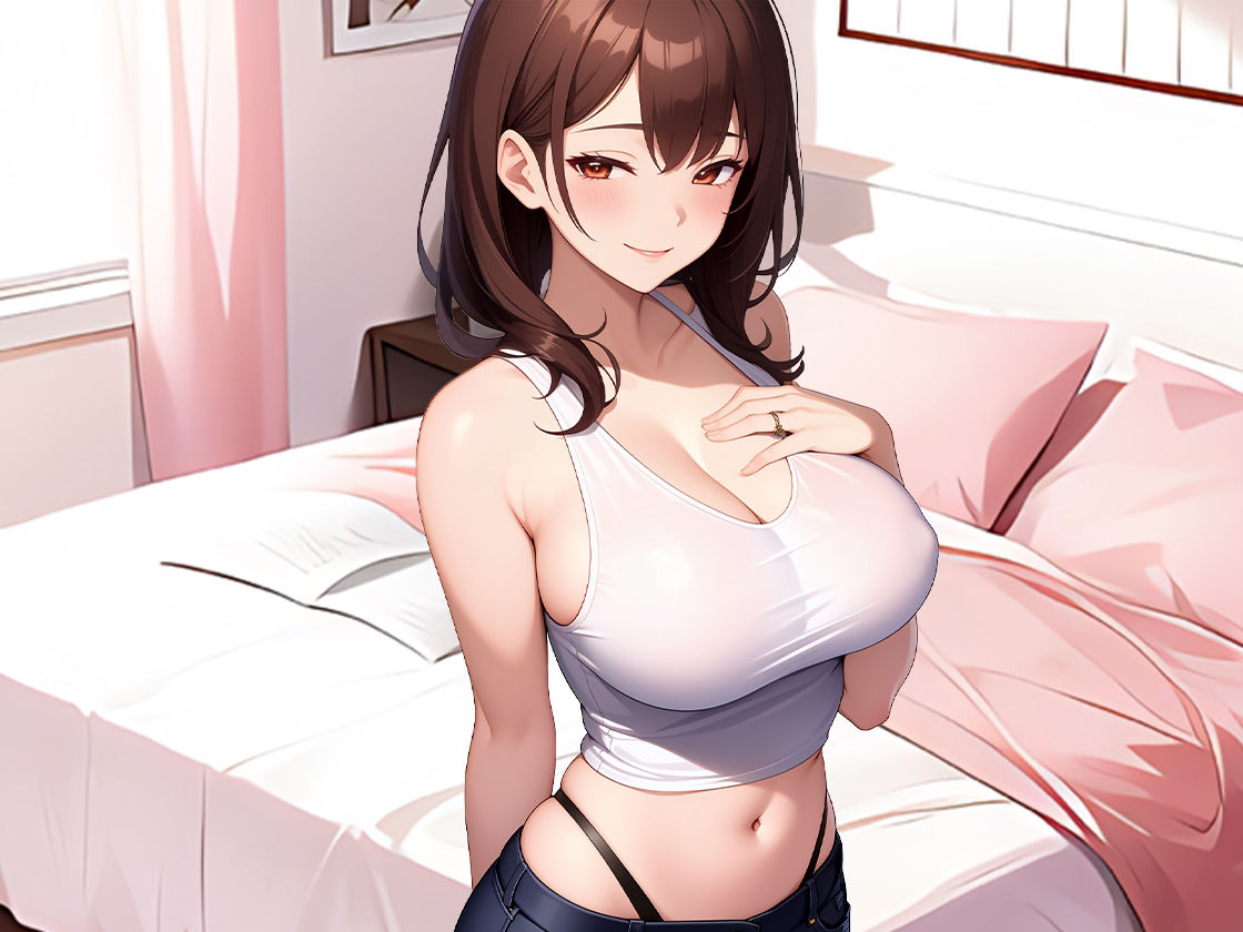 サンプル画像4:彼女の母親のSEXレッスン娘のために俺におまんこ舐め方挿入までおかげで彼女と初体験大成功！母親セフレ化で親子ハメまくり(しゃぶり〜ぜ) [d_417550]