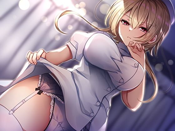 サンプル画像2:低音クールなドスケベナースの事務的マゾ治療射精管理(M屋) [d_419529]