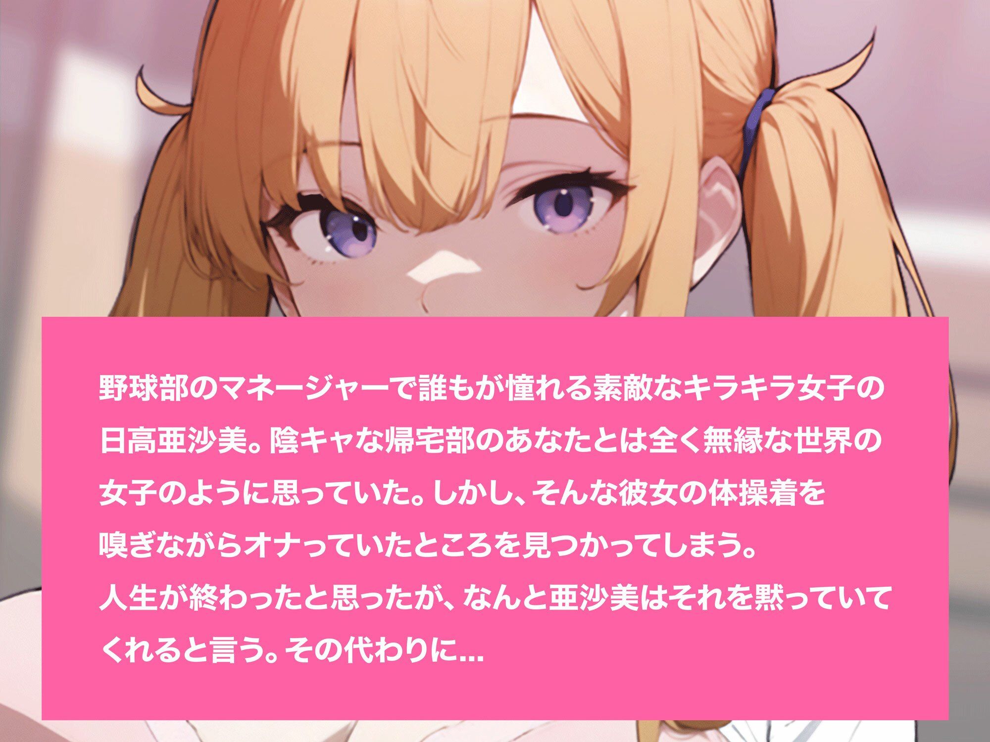 サンプル画像2:キラキラ野球部マネージャーに痴女られたド陰キャ帰宅部のボク(またたび) [d_419967]