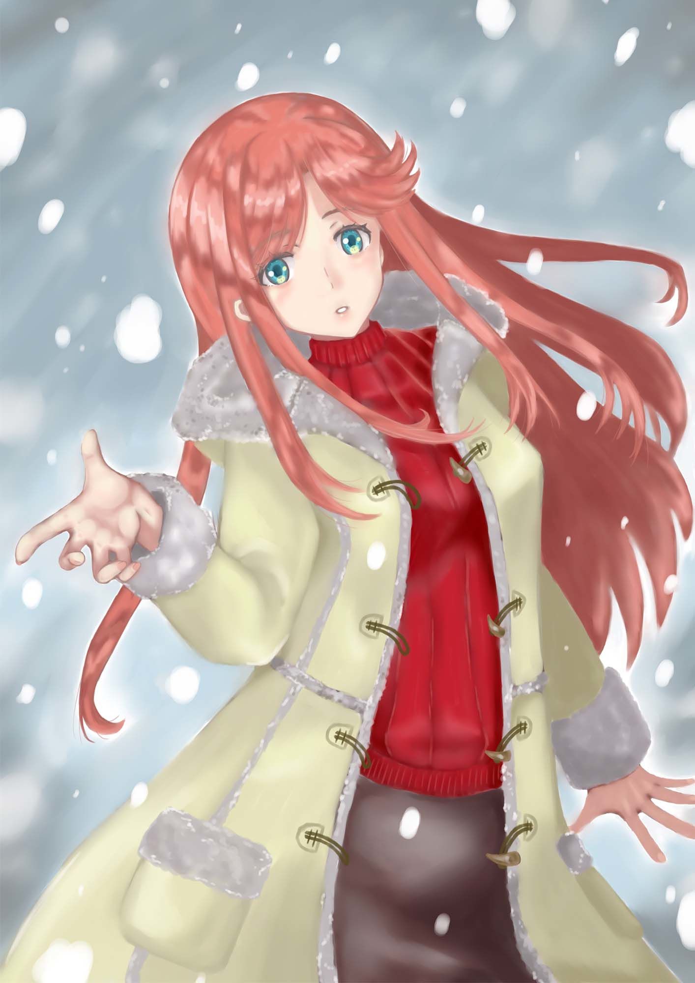 サンプル画像1:キミまでの距離スキからの時間 〜幼馴染彼女雨霧ホノカ〜(藤和工場) [d_420327]