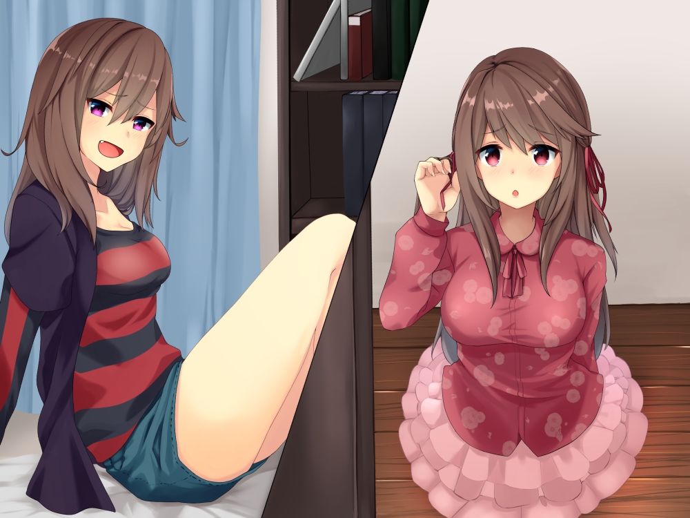 サンプル画像2:かわいい双子の妹にオナニーの見せあいっこや射精我慢を強要されちゃう音声(Sumikko Circle) [d_425891]