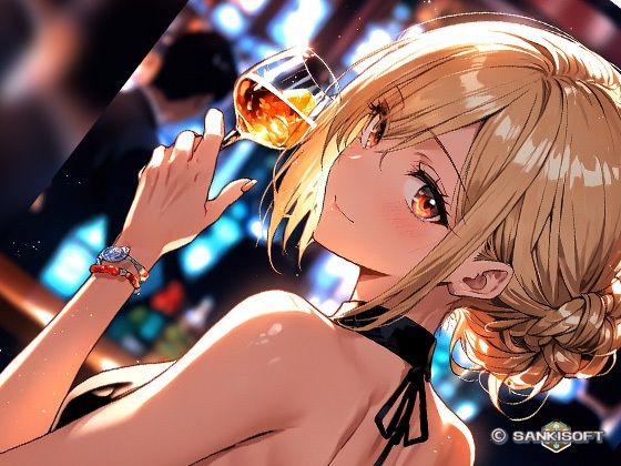 サンプル画像3:スナック「蘭」の外は雨(サンキソフト) [d_430792]