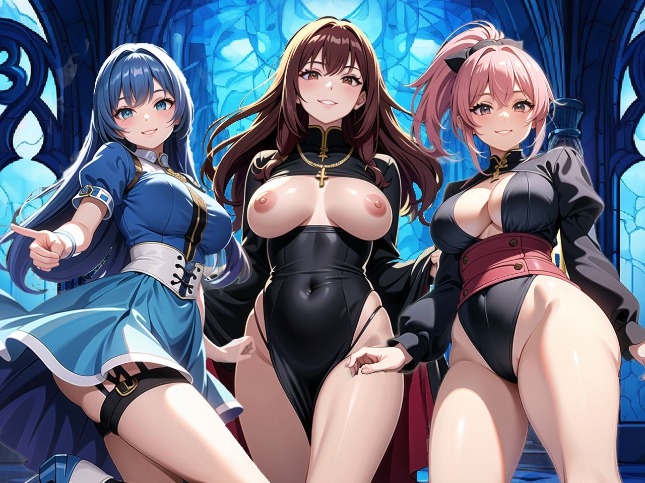 サンプル画像4:シスターアリシアのイタンシンモンカイ(カタストlab) [d_431754]