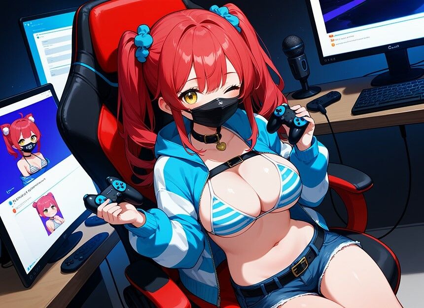 サンプル画像3:【NTR】男を舐めたメス〇キ配信者。叔父の俺が全世界に生中継しながら処女喪失させてやったら簡単にスパチャ100万超えた話【巨乳/中出し】(巨乳大好き屋) [d_432905]