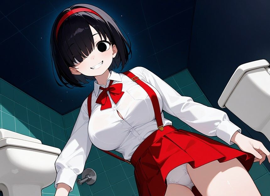 サンプル画像3:高身長〇リ巨乳なトイレの花子さんは俺の専用肉便器〜成仏するまで女として悦びを教え込んでやった〜【幽霊/中出し/怪談】(巨乳大好き屋) [d_434790]