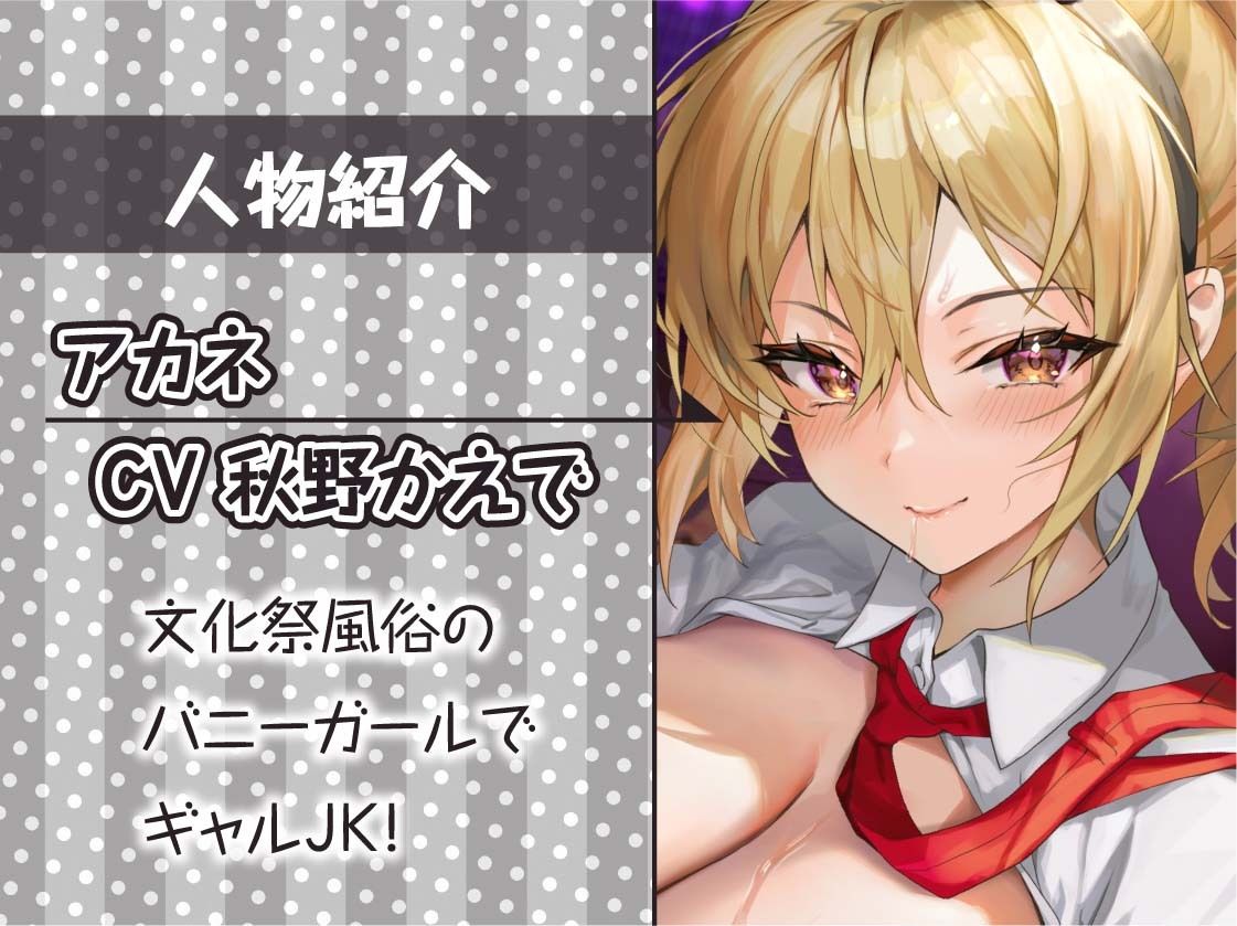 サンプル画像5:ギャルJKの中出しOK！文化祭風俗！【フォーリーサウンド】(テグラユウキ) [d_435224]