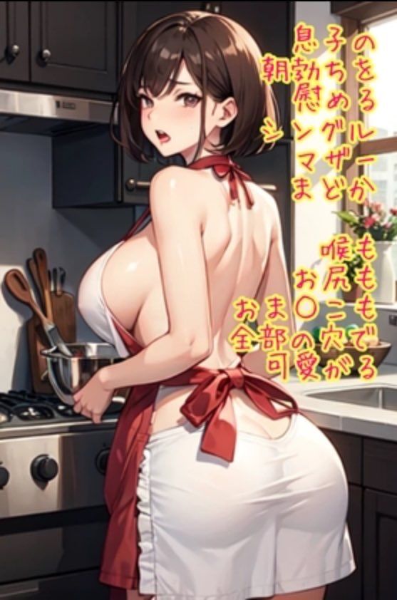 サンプル画像1:息子の朝勃ちを治めたいシンママまどか(まどかが捨てる日常) [d_436731]