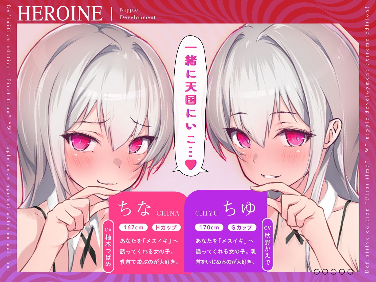 サンプル画像5:【危険取り扱い注意】四部作最終章！誰でも出来る！決定版「はじめての」「W」乳首開発極限編！【脳内麻薬出っぱなし！乳首中毒確定】(空心菜館) [d_437165]