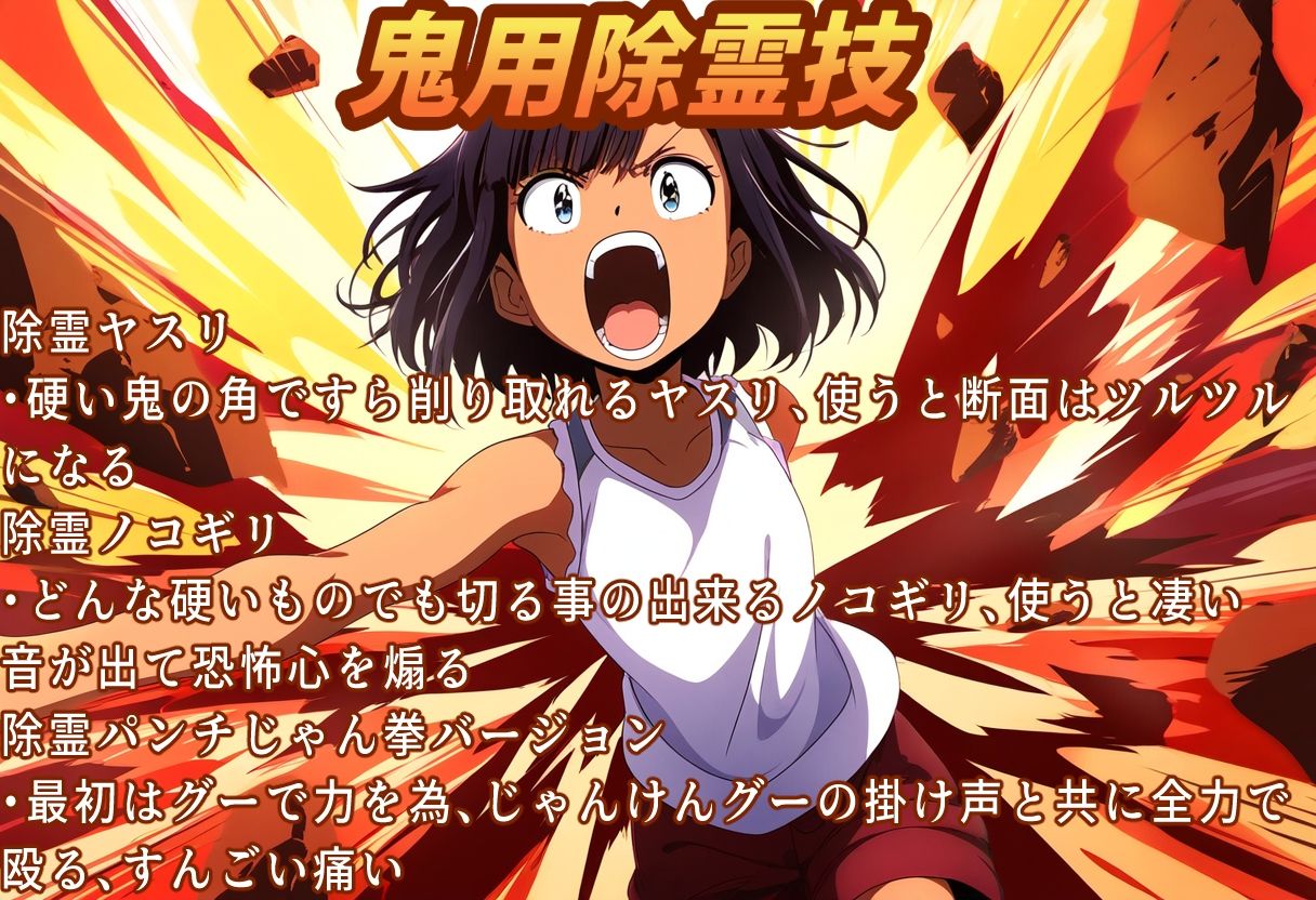 サンプル画像4:鬼子ちゃんに除霊パンチ！因果応報ハードリョナ除霊5(おにぎり本舗) [d_437380]