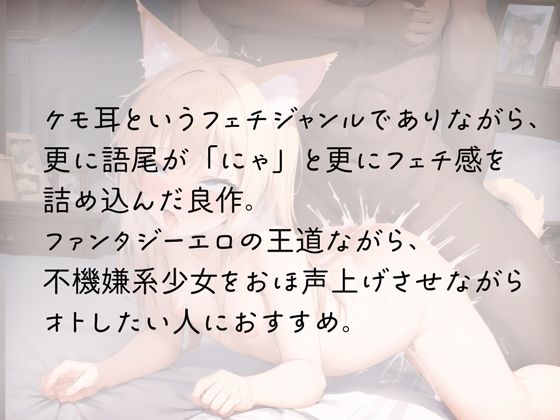 サンプル画像3:ケモミミ少女は生ハメおほ声で機嫌を直す(rino) [d_438779]