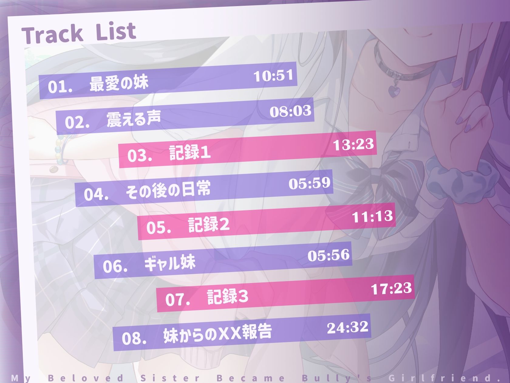 サンプル画像3:【極悪NTR】最愛の妹がいじめっ子のギャル彼女になるまで(バイコーンの森) [d_440790]