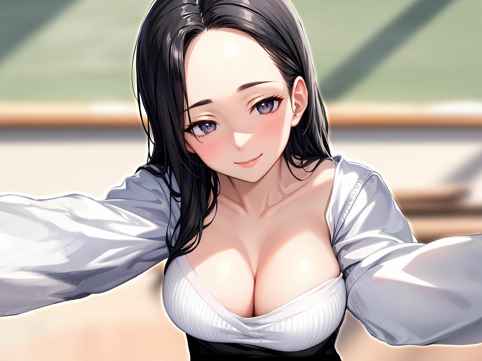 サンプル画像4:参観に来た生徒の巨乳ママは欲求不満〜放課後呼び出しお◯んちん弄ばれ逆授業えっち〜(ちゃんとぴ発電所) [d_441105]