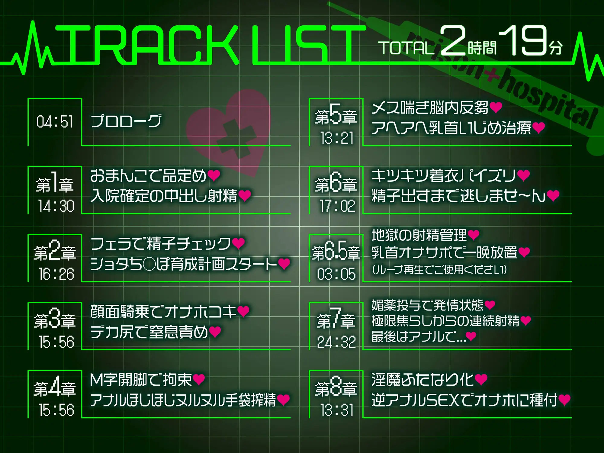 サンプル画像4:【逆レ】監獄病棟5〜淫魔の搾精を10分間我慢しないと退院できない病棟で、狂気に満ちた変態サキュバスに実験搾精されてしまう貴方〜(ドリームファクトリー) [d_442414]