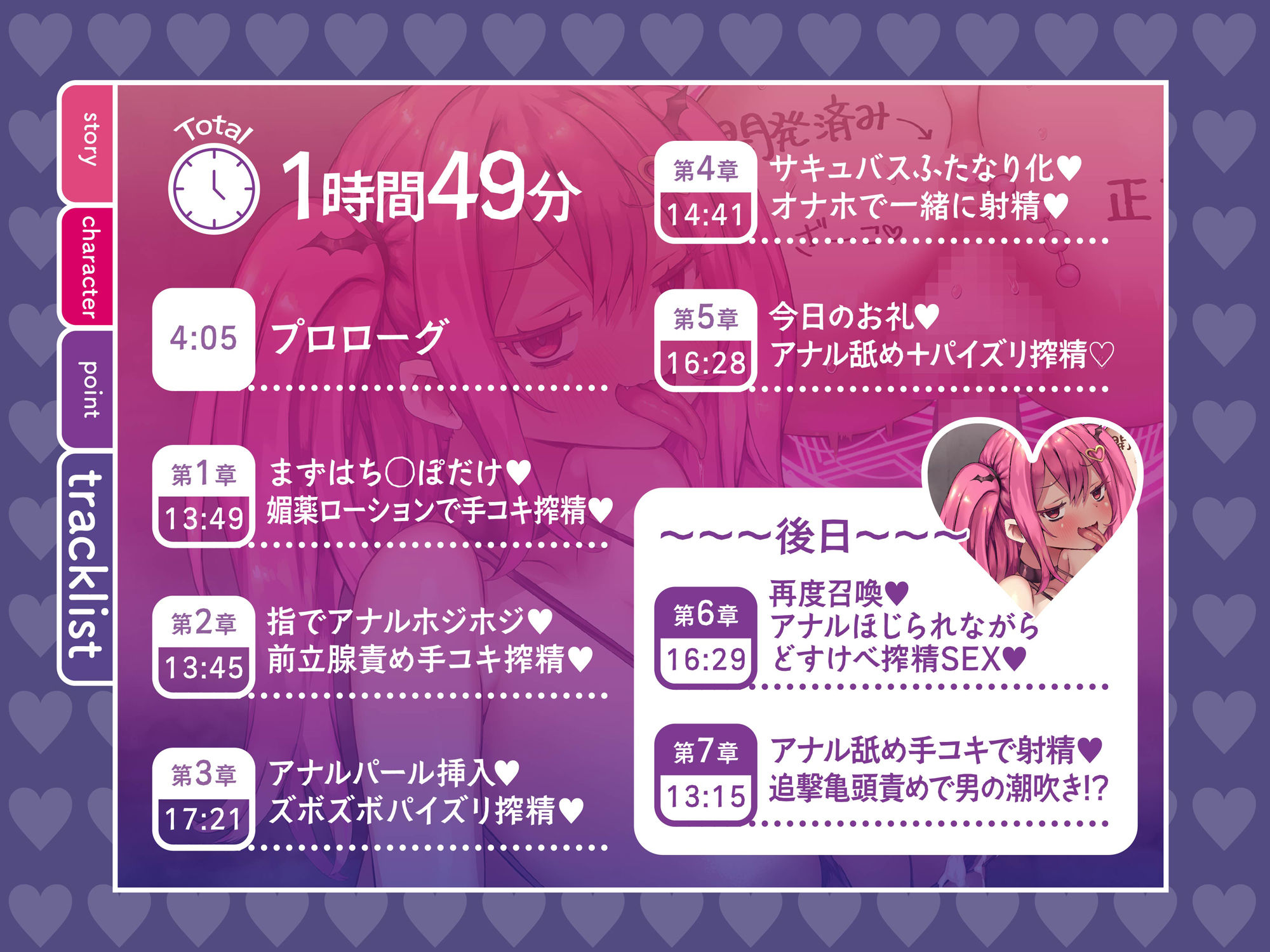 サンプル画像4:【逆レ】【壁尻化】亀頭責めとアナルいじりが大好きなサキュバスと転送魔法で壁尻にされてしまい身動きも抵抗もできない貴方(ドリームファクトリー) [d_442425]