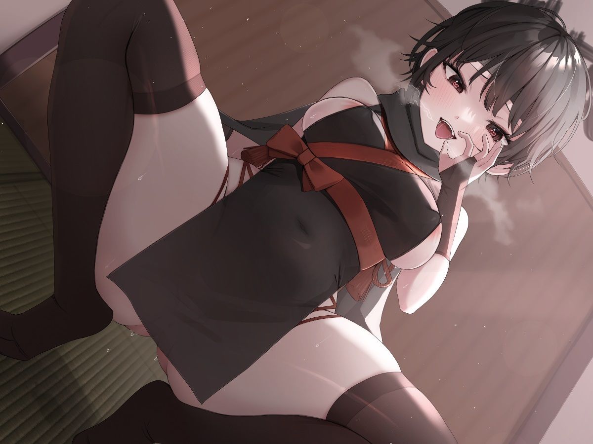 サンプル画像1:【ゲップ特化】ゲェェエエエップ！！淫乱くノ一「桃子」見参！！【マゾ向け】(カミヒトエ@同人音声サークル) [d_446673]