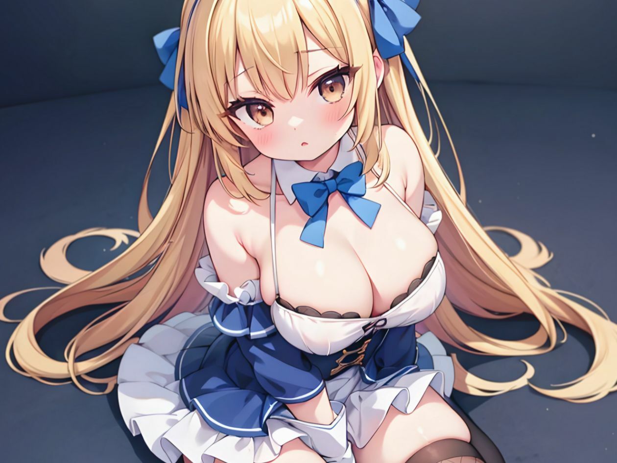 サンプル画像2:ギャルメイドの甘すぎ耳舐め手コキ【KU100】(ほぼ毎日、妹に会える！) [d_446865]