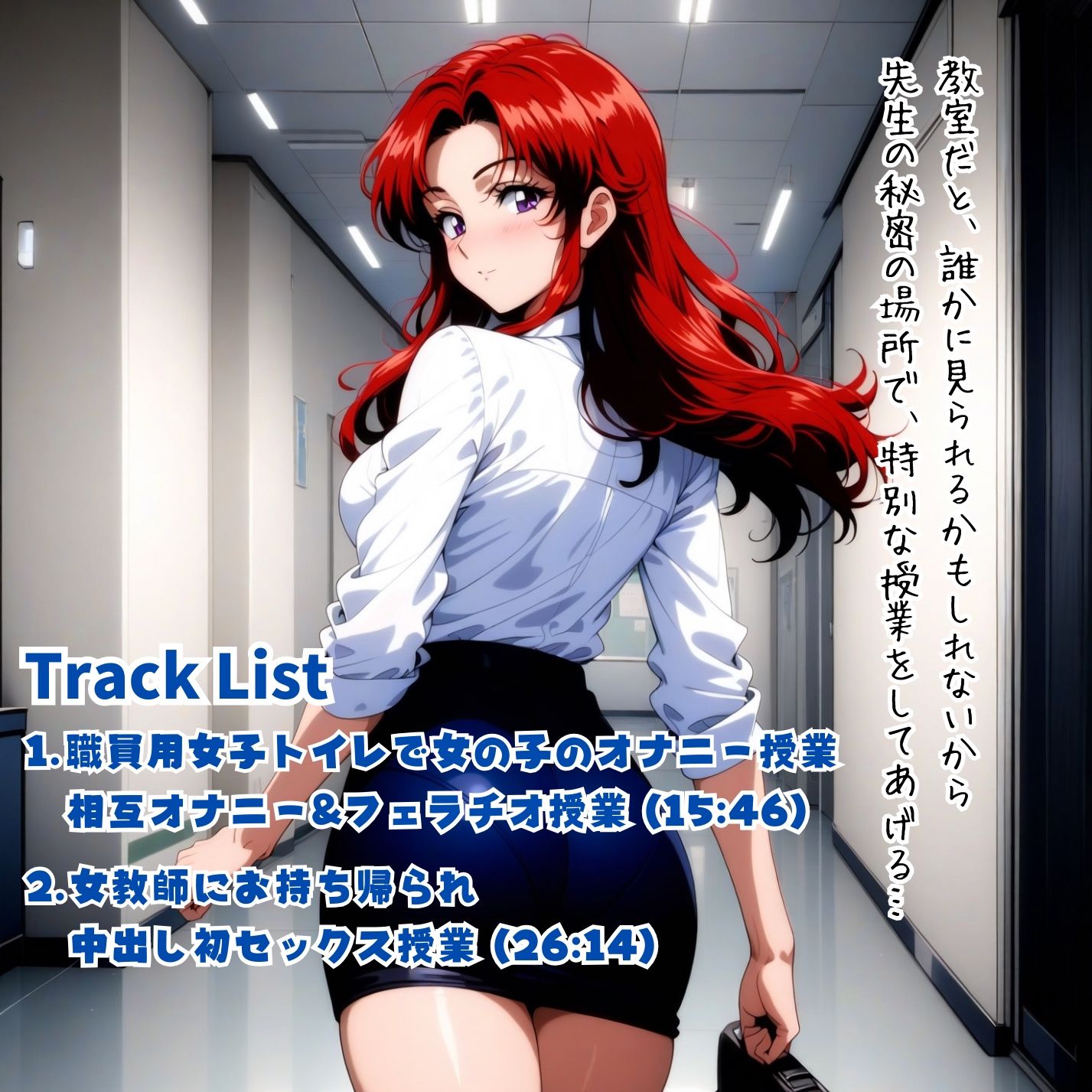 サンプル画像4:【CG付き】女教師がオナ見せ口淫中出し淫行する話(チートイ堂) [d_447573]