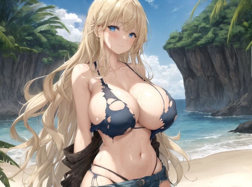 サンプル画像5:【ラブラブ】無人島で3年間1人だった巨乳美女。寂しいので俺と子作りをしまくって幸せになりたいようです【エロASMR/中出し】(巨乳大好き屋) [d_448534]