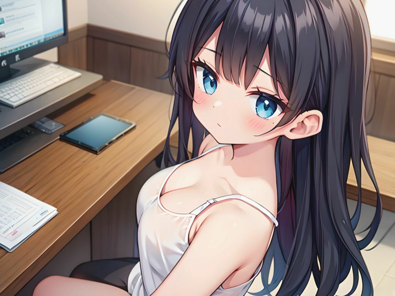 サンプル画像2:自堕落な先輩とはじめてのセックス【KU100】(いたずらえっち 〜性癖よ恍惚なれ〜) [d_448896]