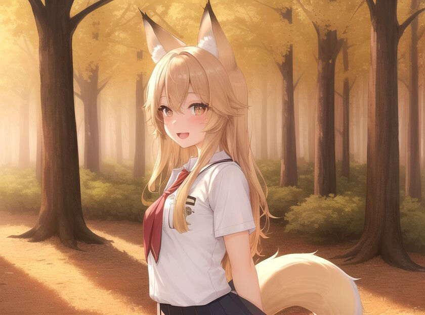 サンプル画像4:のじゃ〇リ妖狐の許嫁はもっと旦那様（あなた）を癒したい〜もふもふ狐とあまあま新婚生活〜【ケモミミ/耳かき/バイノーラル】(巨乳大好き屋) [d_453295]