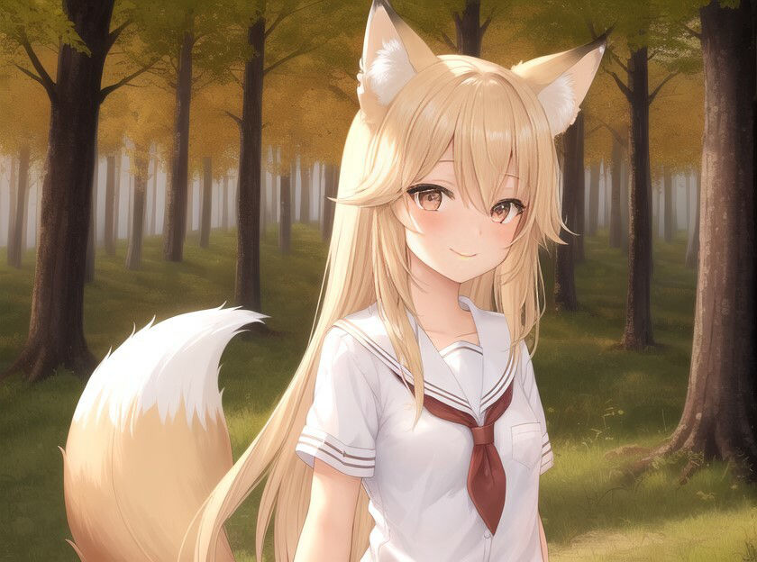 サンプル画像5:のじゃ〇リ妖狐の許嫁はもっと旦那様（あなた）を癒したい〜もふもふ狐とあまあま新婚生活〜【ケモミミ/耳かき/バイノーラル】(巨乳大好き屋) [d_453295]