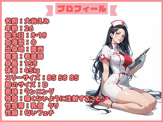 サンプル画像1:【実演SP（4）】現役看護師が患者さんをオカズにドスケベオナニーSP！(いすこの音喘) [d_454854]