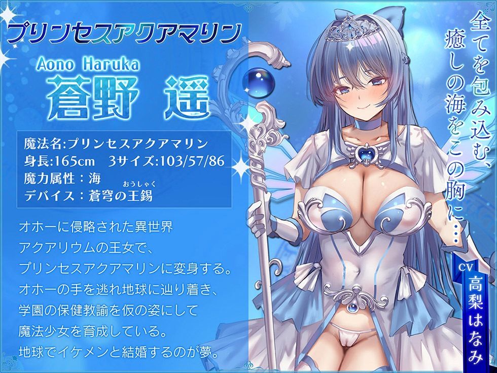 サンプル画像6:魔法少女肛虐計画 蒼穹の序章 プリンセスアクアマリン【KU100ハイレゾ】(イデアリズム少女人形) [d_455641]