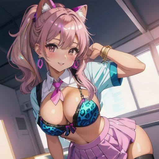 サンプル画像4:同クラギャルが授乳手コキしたげる(ねこねこなんなん) [d_457425]