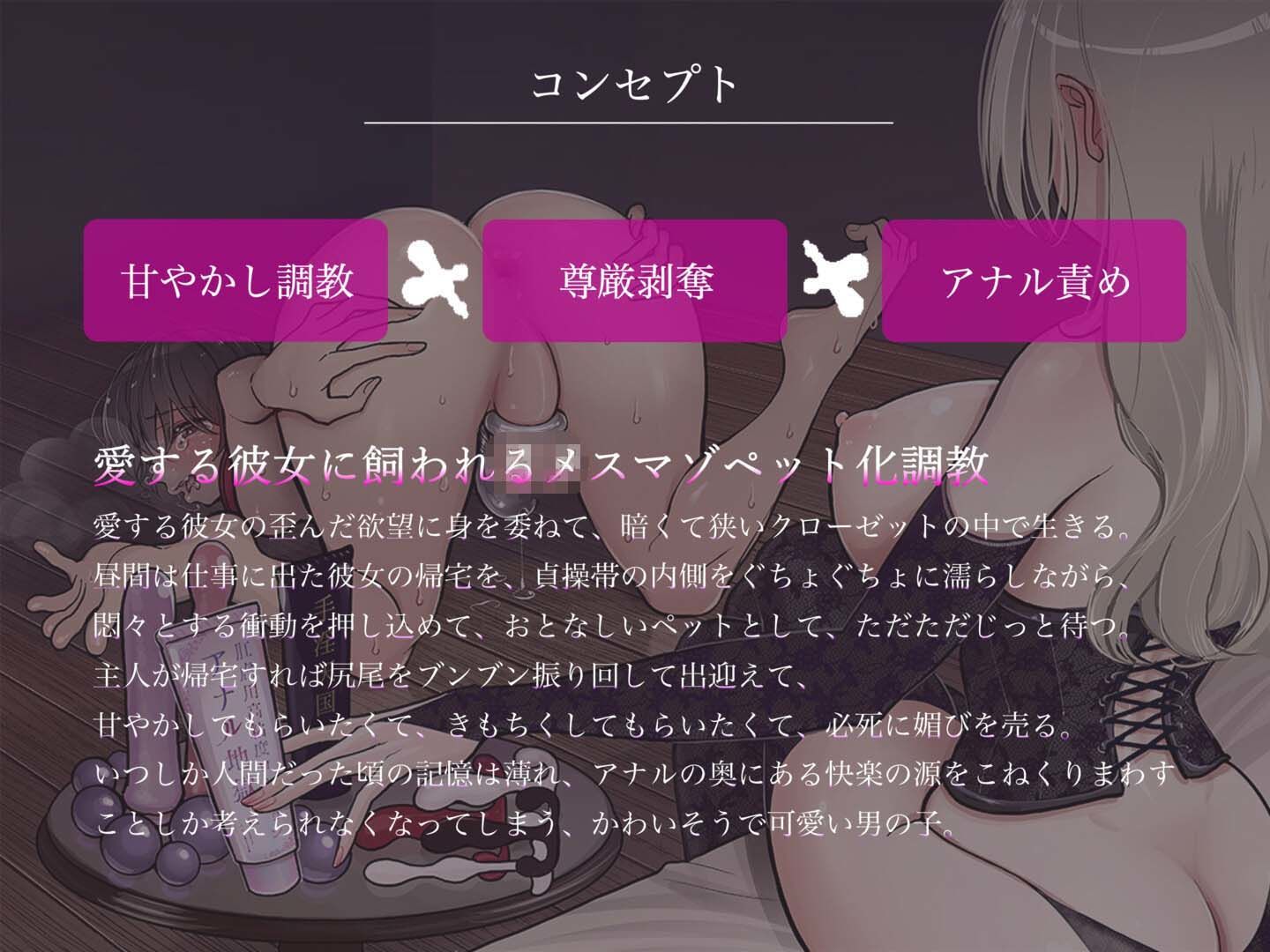 サンプル画像2:アナルが甘くとけるまで(被支配中毒) [d_459107]