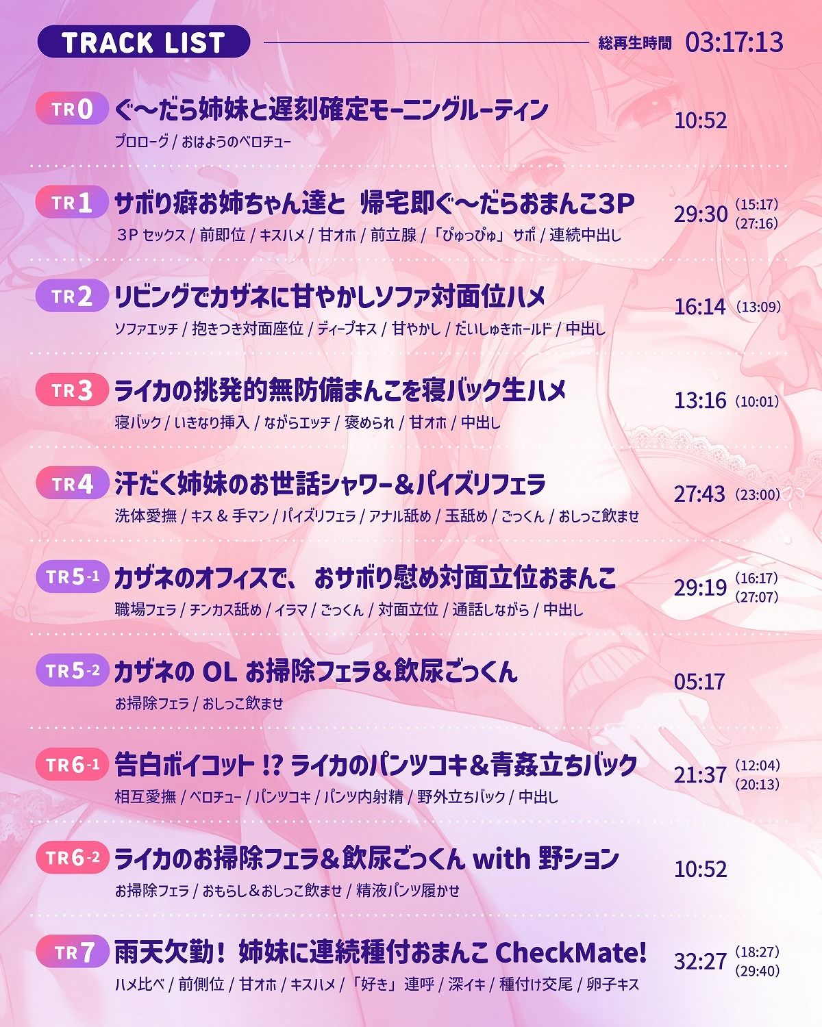 サンプル画像5:ぐだハメ。チェックメイト？ 〜人生ほぼ’詰み’！？ ぐ〜だら姉妹と甘媚び現実逃避えっち〜(ろんりーわん) [d_460054]