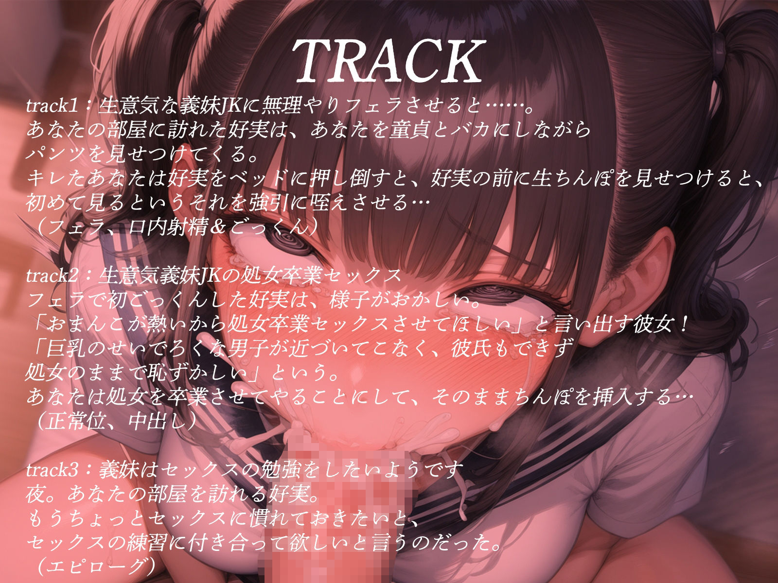 サンプル画像3:生意気な義妹JKに強●ごっくんさせたら……(才色兼ビッチ) [d_461238]