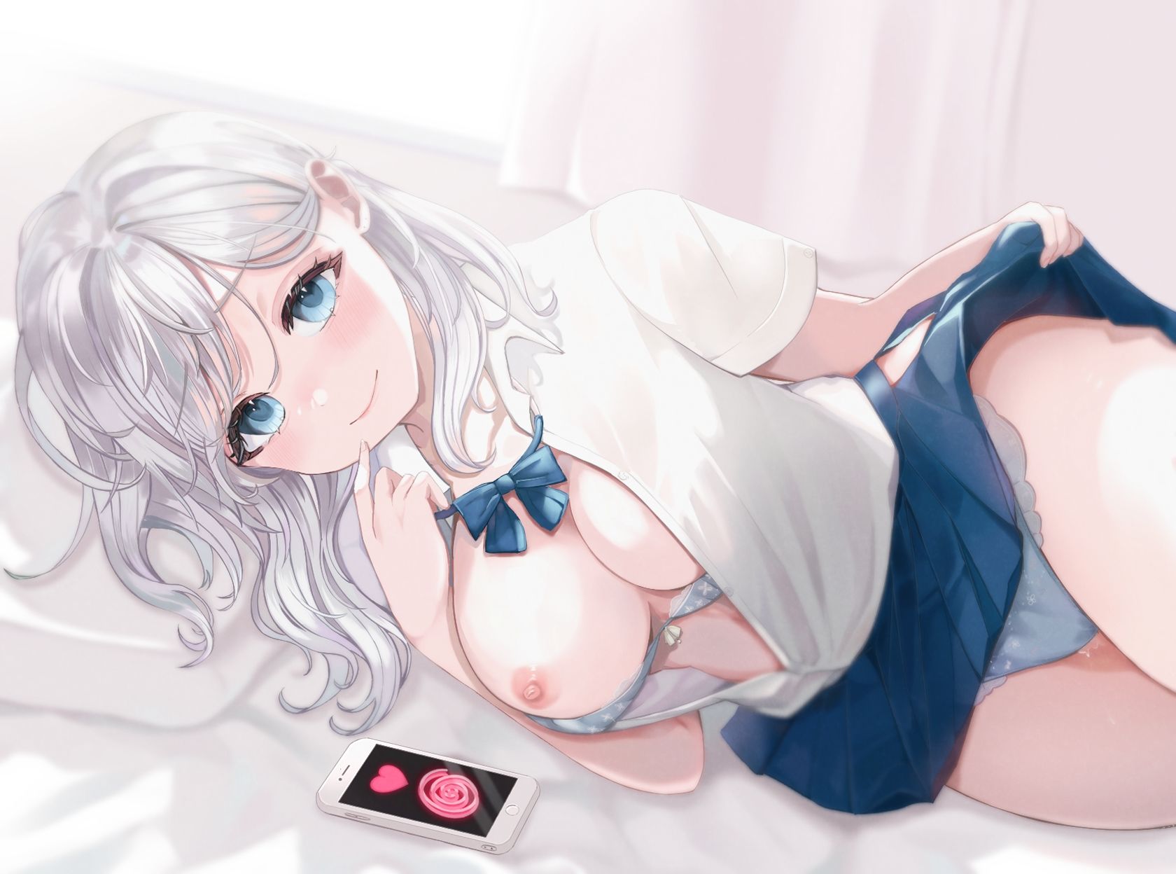 サンプル画像2:催●アプリでお姉ちゃんの彼氏を強●的に寝取っちゃったけど、愛さえあればだいじょうぶだよね♪【巨乳/JK/中出し】(巨乳大好き屋) [d_463031]