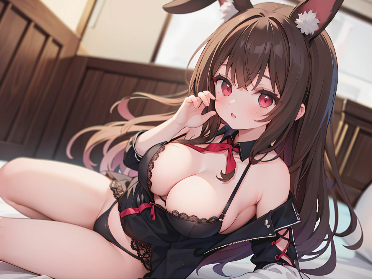 サンプル画像2:裏学園祭の逆バニー喫茶へようこそ〜バブみを感じるJKママと子作りセックス〜 【KU100】(いたずらえっち 〜性癖よ恍惚なれ〜) [d_463863]