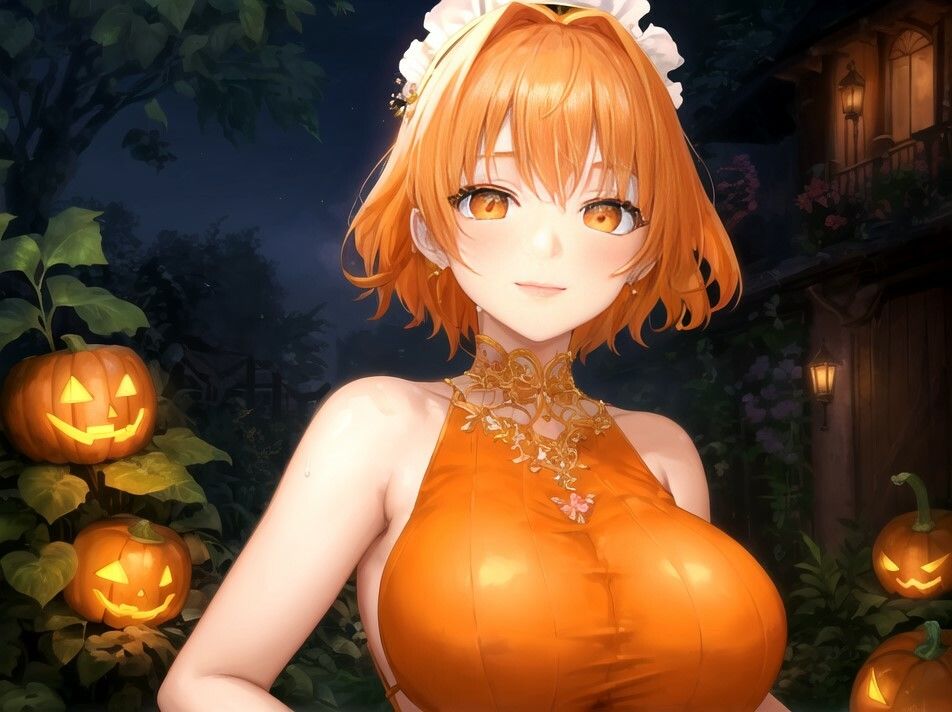 サンプル画像3:ドスケベお姉さんメイドと童貞坊ちゃんの秘密のハロウィンパーティー〜私の特大パンプキンも召し上がれ♪〜【巨乳/中出し/おねショタ】(巨乳大好き屋) [d_464423]