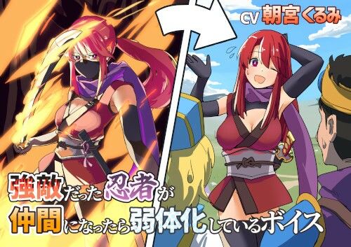 サンプル画像1:強敵だった忍者が仲間になったら弱体化しているボイス(末期偶想) [d_465564]