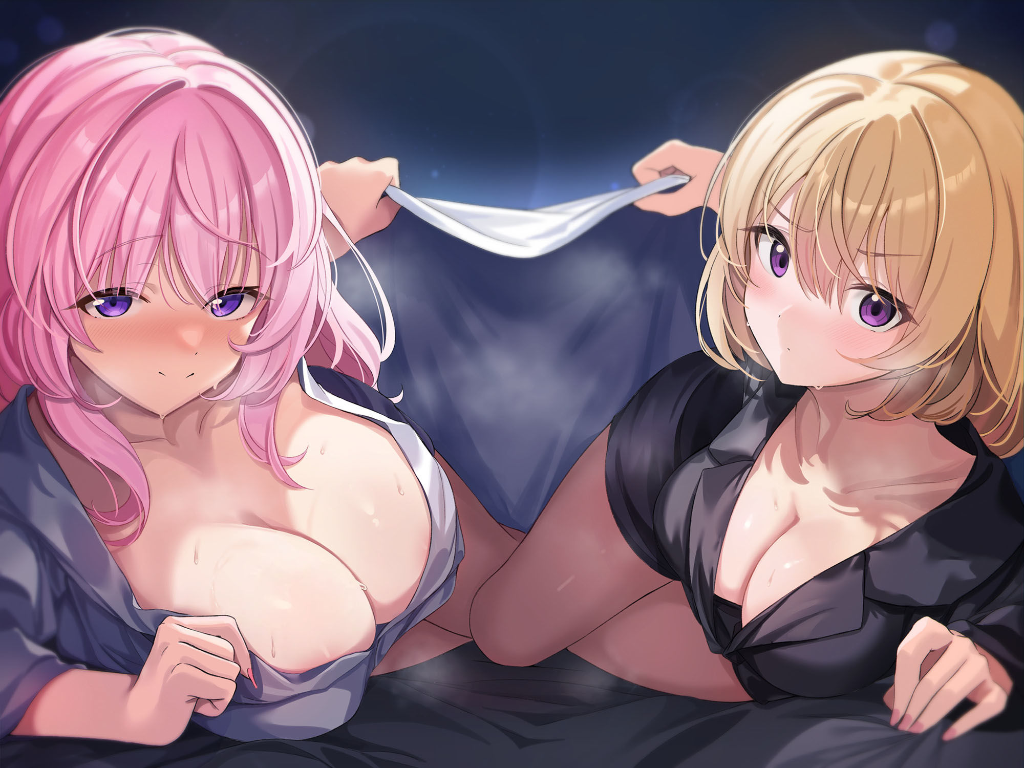 サンプル画像1:【完全紹介制耳舐めサロン】〜小宮姉妹の添い寝イヤーサロンにようこそ〜(あまおと) [d_465713]