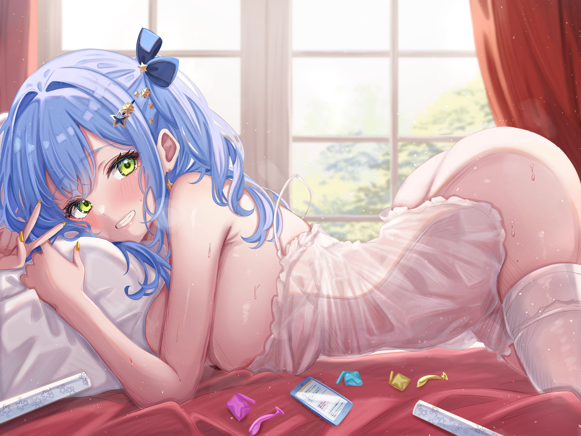 サンプル画像6:孕ませアイドル 〜少子化対策で性欲強めのアイドルとセックスすることになったが子作りを超えてもはやスポーツ！？〜(スタジオりふれぼ) [d_468105]