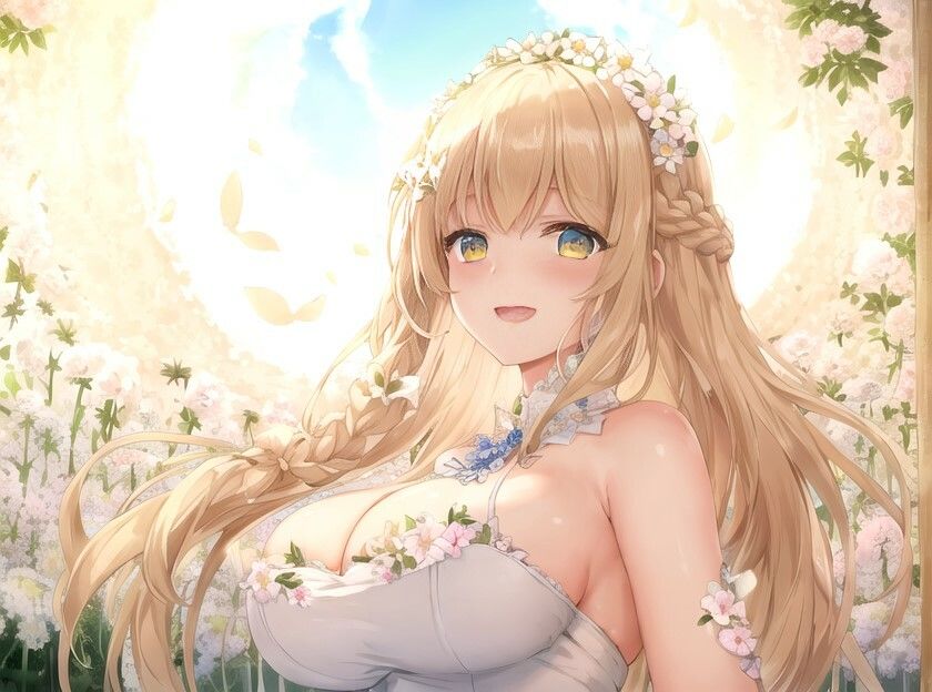 サンプル画像2:世界を救ったご褒美に爆乳女神を嫁にもらった話〜最高の奥さんに癒され甘やかされる異世界生活〜【癒し/耳かき/バイノーラル】(巨乳大好き屋) [d_472007]