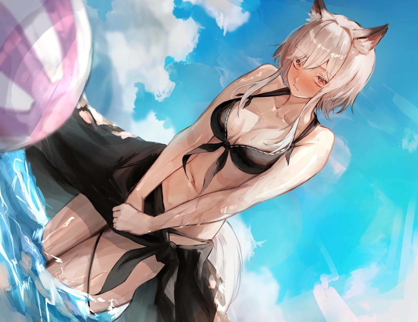 サンプル画像1:［真・純愛］元軍人ケモミミ新妻とのイチャラブ生活（心音トラック付き）(ペンギン喰らい) [d_472289]