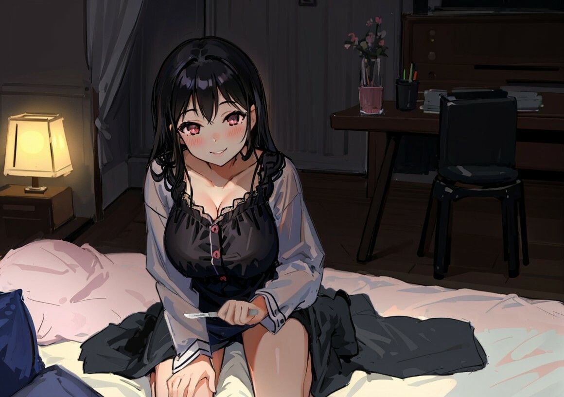 サンプル画像3:［R18G］【中国語注意】ママの誘惑去勢〜勉強の邪魔になるなら切らないとね〜(夜汐音声社G向) [d_477435]