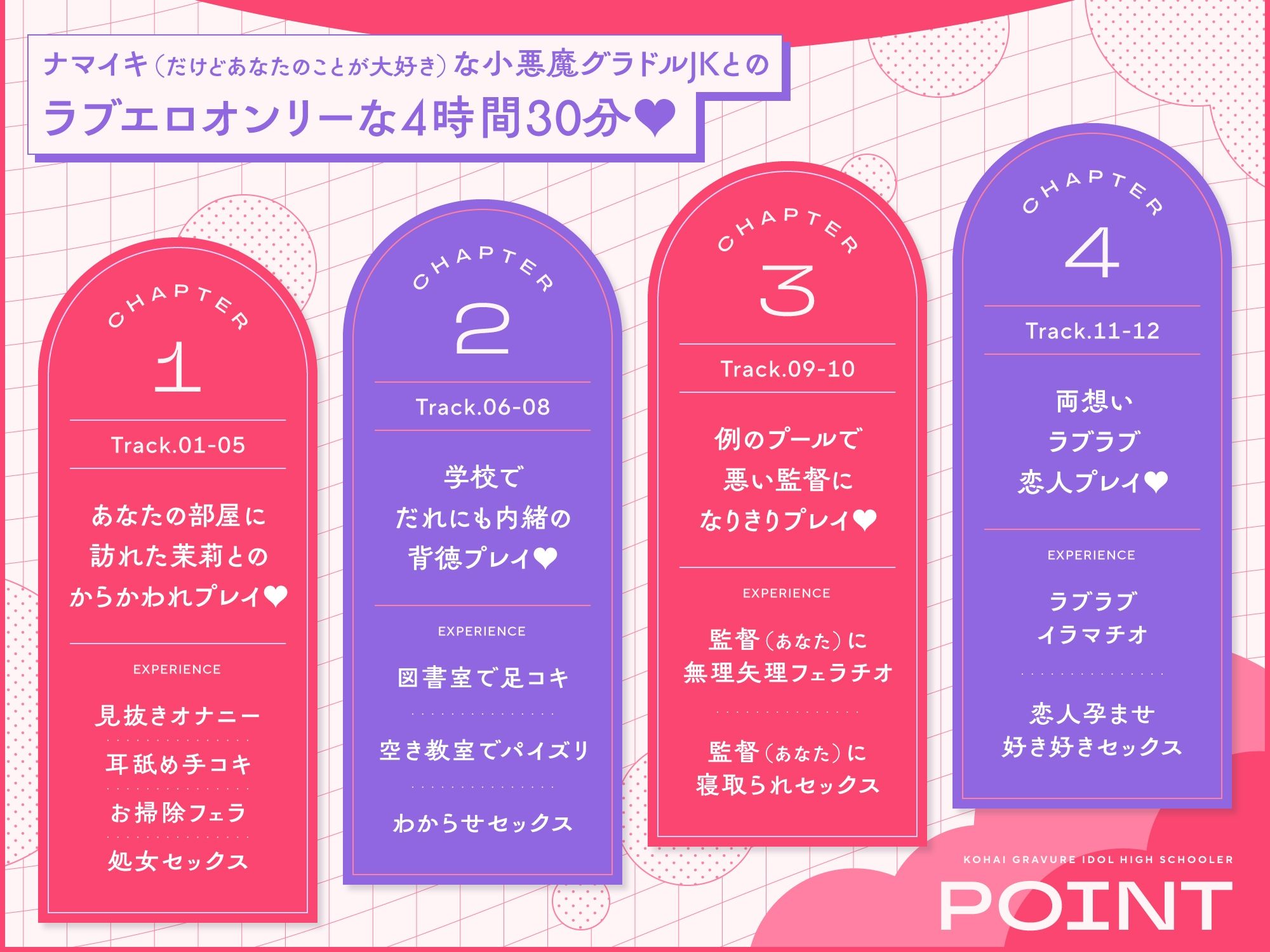 サンプル画像3:後輩JKグラビアアイドルがチンカス汚ちんぽに媚び媚びご奉仕してくれるお話♪【KU100】(ホロクサミドリ) [d_478458]