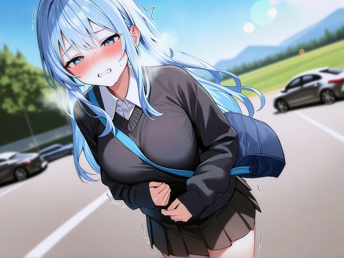 サンプル画像1:【ガチプライベート収録】JDが学校帰りにうんち漏れそう【排泄我慢・スカトロ】(ブリブリブリズム) [d_480132]