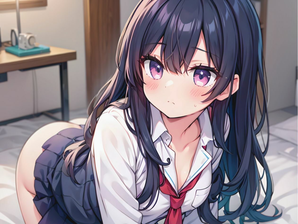 サンプル画像2:優等生の同級生にテストの点数勝負で勝ったので囁きオナホコキしてもらった【KU100】(いたずらえっち 〜性癖よ恍惚なれ〜) [d_481533]