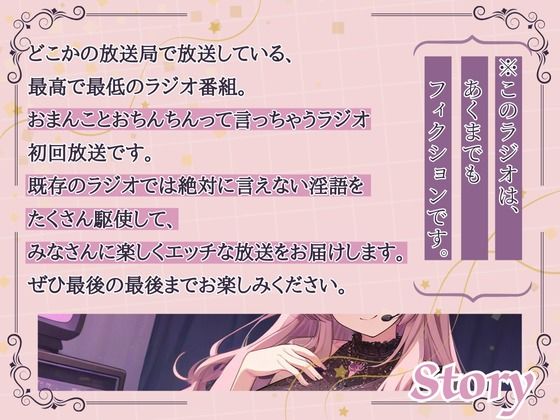 サンプル画像2:【CV.結女】おまんことおちんちんって言っちゃうラジオ(格安同人ボイスの殿堂オーピーエム) [d_483548]